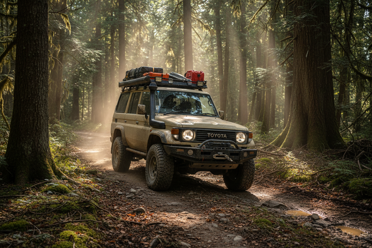 Toyota Land Cruiser VDJ 78 Overland Hero
